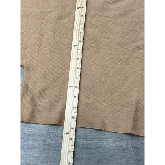 NWT Caara Womens Batwing Sleeve Sweater Wool Blend Knit Stretchy Boho Tan Size L - Picture 7 of 7